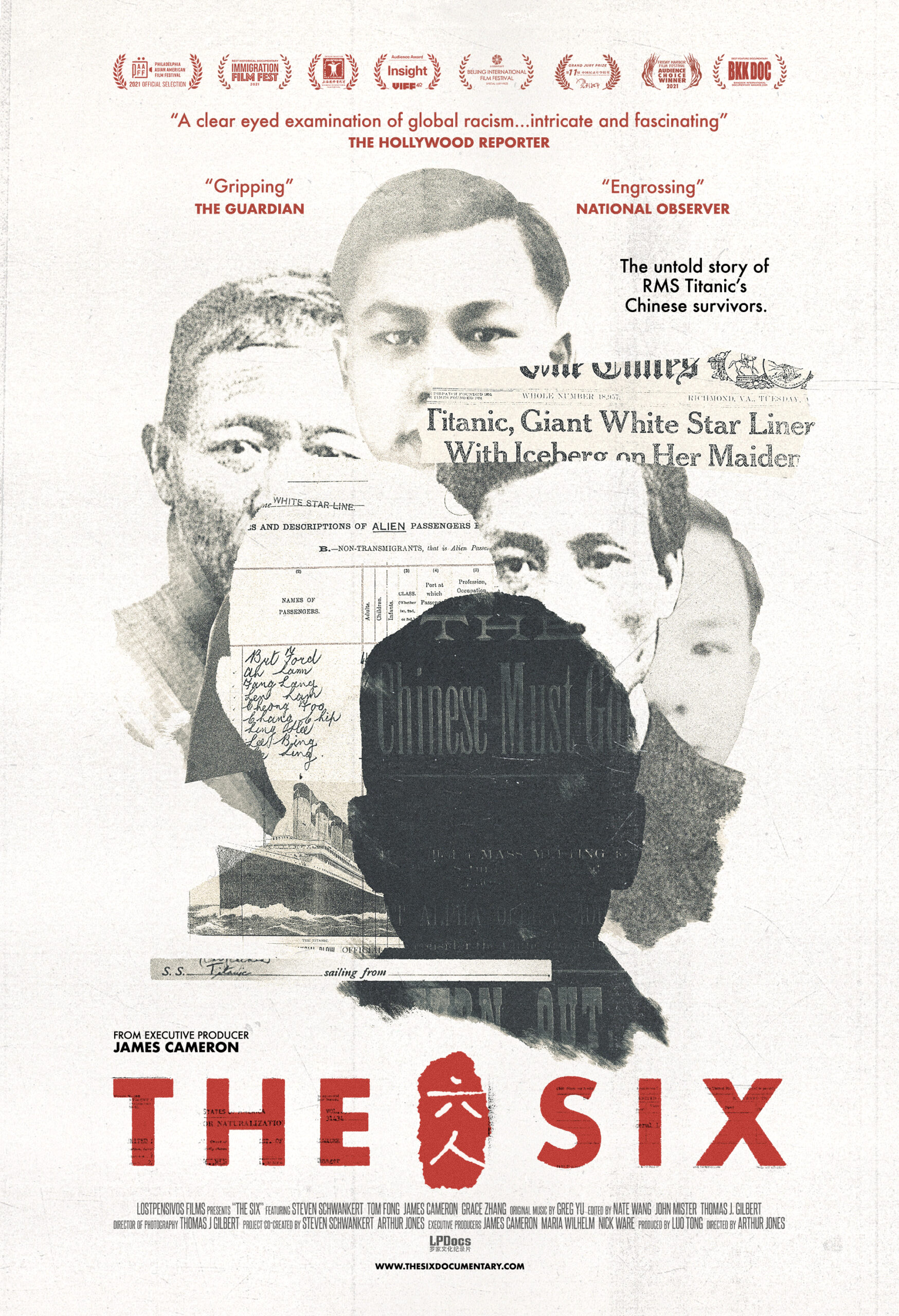 The movie poster for The Six
